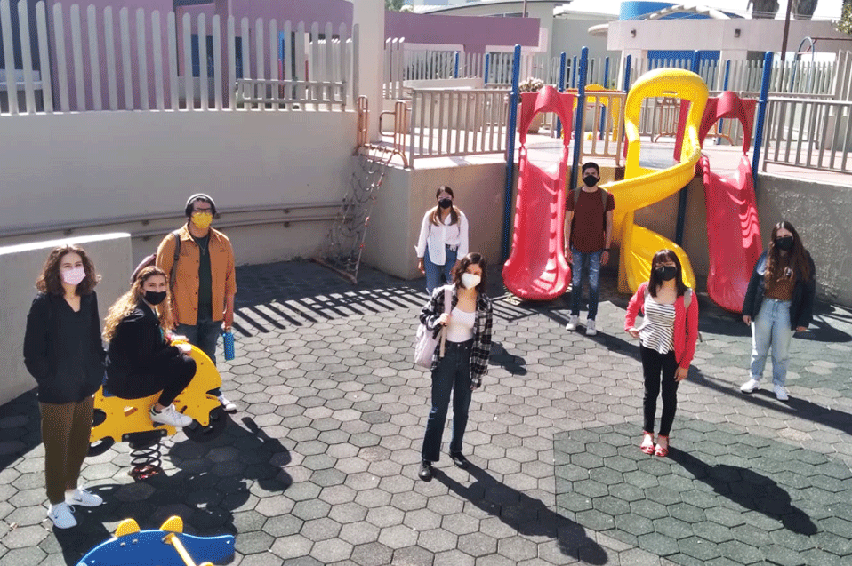 Estudiantes de Psicología Infantil llevan a cabo actividades en Parque Arcoiris