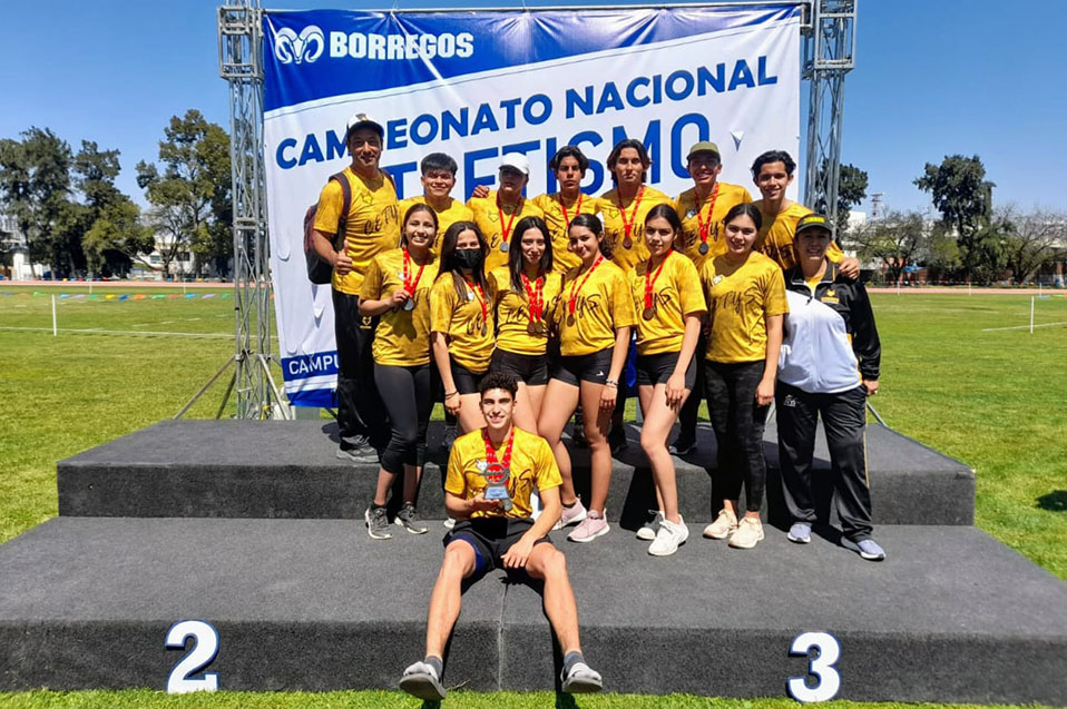 Atletas de CETYS Ensenada ganan 15 medallas en Nacional de CONADEIP