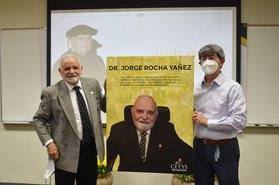 Dr. Jorge Rocha: Una trayectoria de 50 años a favor de la formación integral