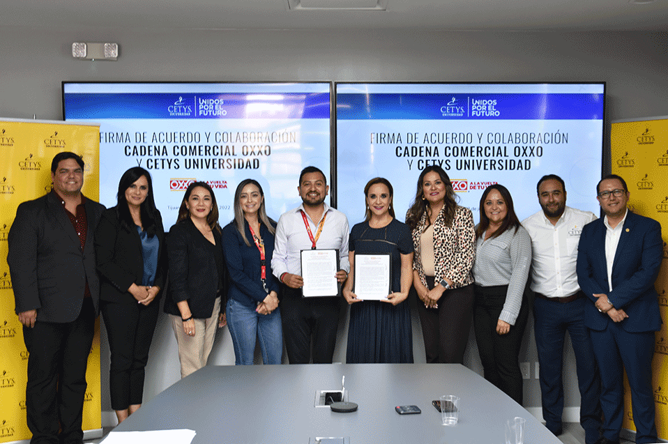 CETYS Tijuana y OXXO firman convenio de colaboración 