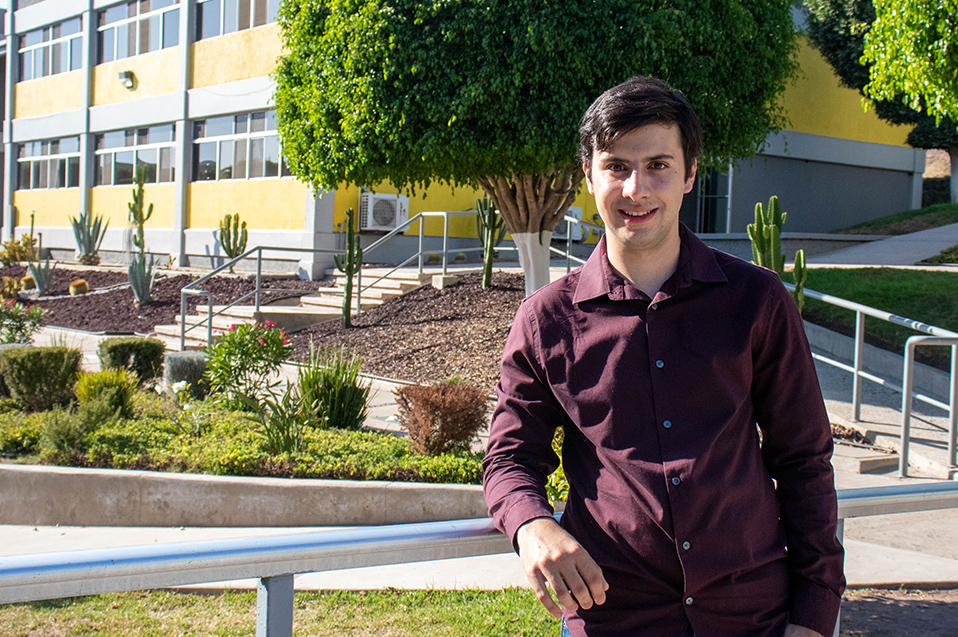 Estudiante de Campus Ensenada fue seleccionado para participar en un programa de la ONU