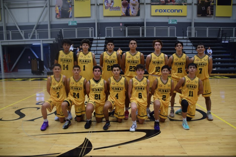 Listo está CETYS en el Nacional Juvenil B de Básquetbol Varonil