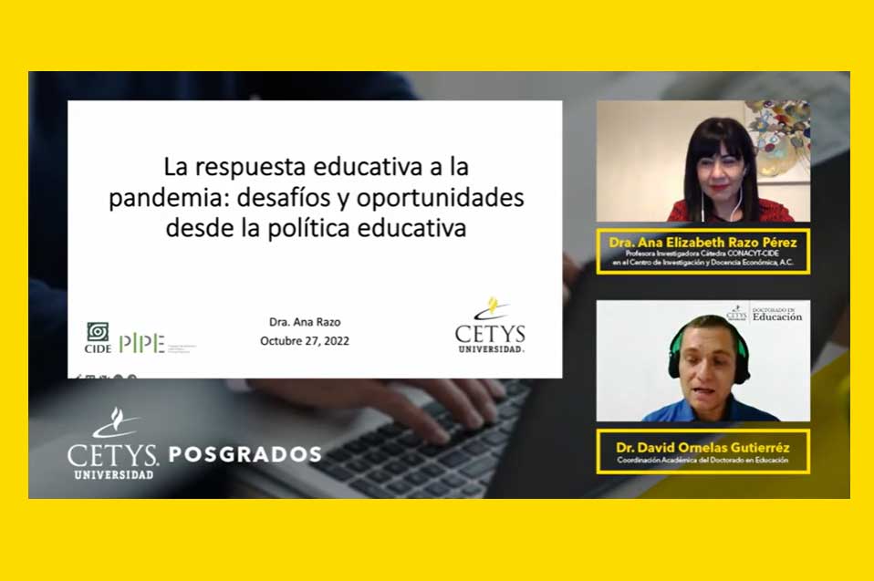 Analizan en CETYS los desafíos y oportunidades de la educación desde la política educativa