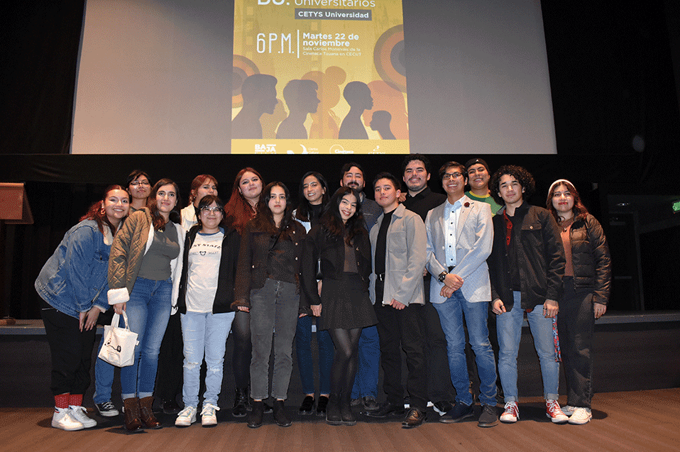 Estudiantes de Ingeniería en Diseño Gráfico Digital participan en programa de cortometrajes Emergente BC