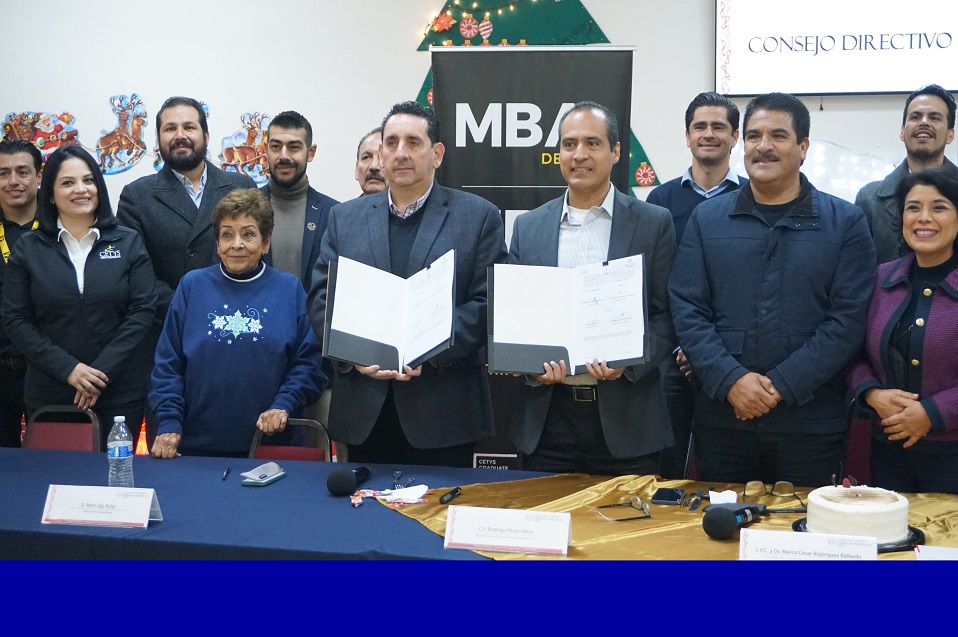 Renuevan convenio de colaboración CETYS Universidad y el Colegio de Contadores Públicos de Mexicali A.C.
