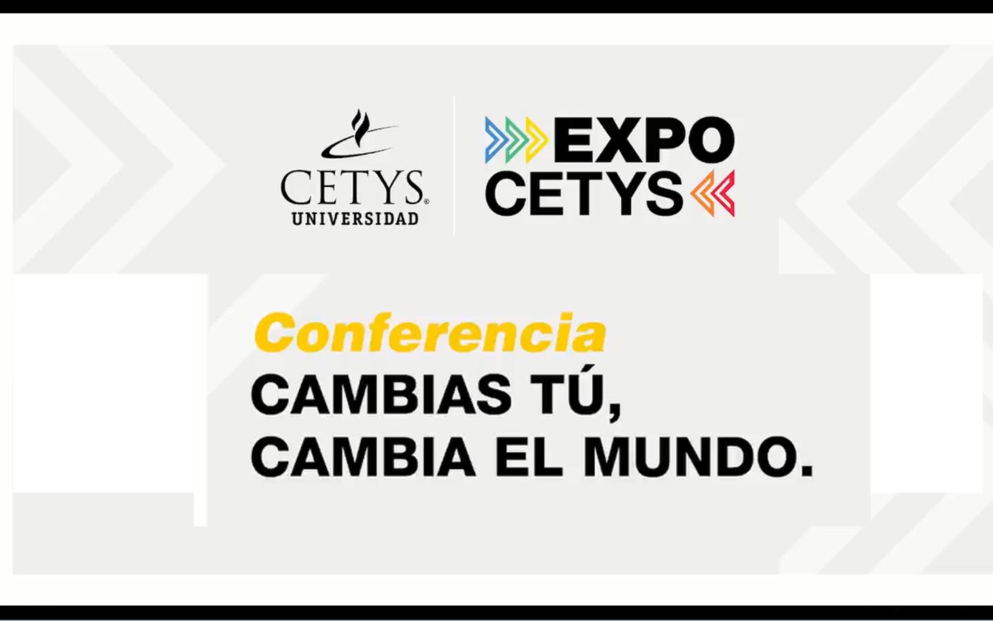 Cambias tú, cambia el mundo | Conferencia