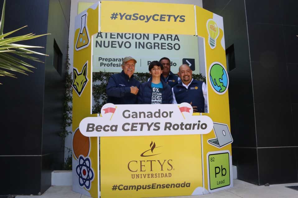 Dan a conocer al ganador de la Beca CETYS-Rotario