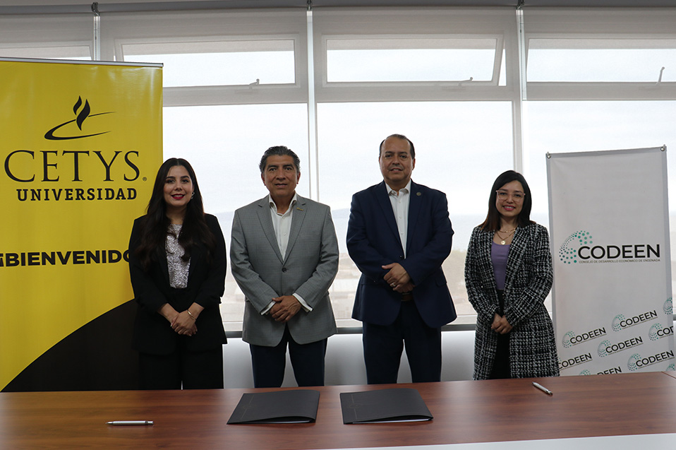 Firman CETYS Universidad y CODEEN convenio