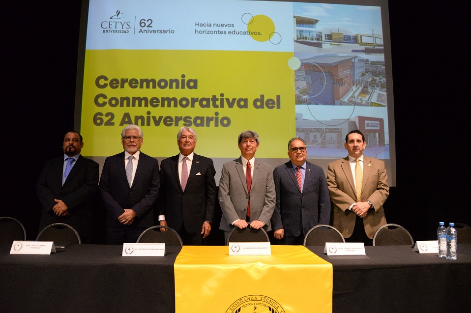 Celebra CETYS 62 años de compromiso y objetivos logrados con la comunidad