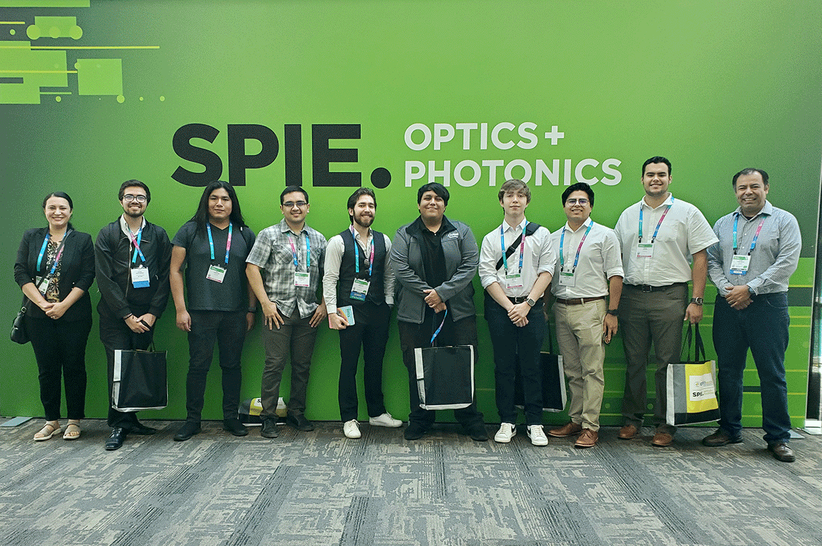 Docentes y egresados de la Escuela de Ingeniería participan en el SPIE 2023