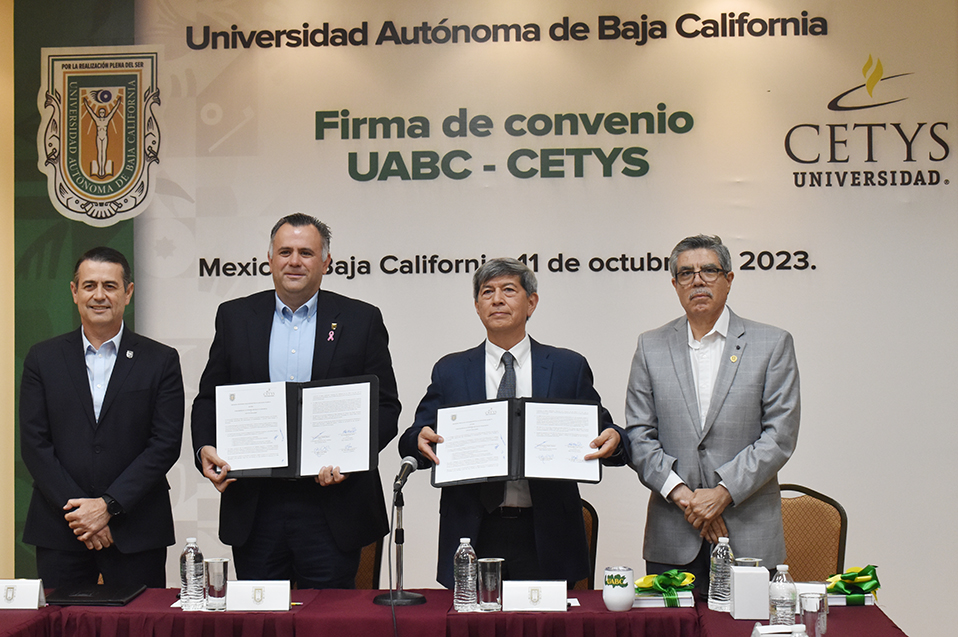 CETYS Universidad y UABC forman alianza histórica