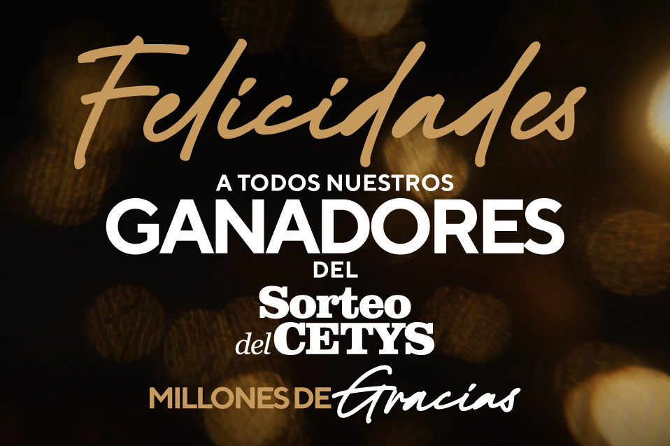 ¡Muchas felicidades a nuestros ganadores del CETYSorteo Millonario!