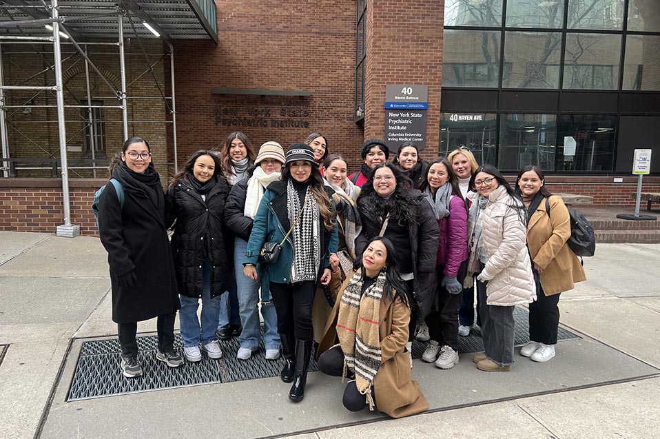 Alumnas de psicología realizaron visitaron el New York State Psychiatric Institute