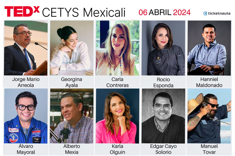 Buscan inspirar ideas innovadoras en segunda edición de TEDx CETYS Mexicali