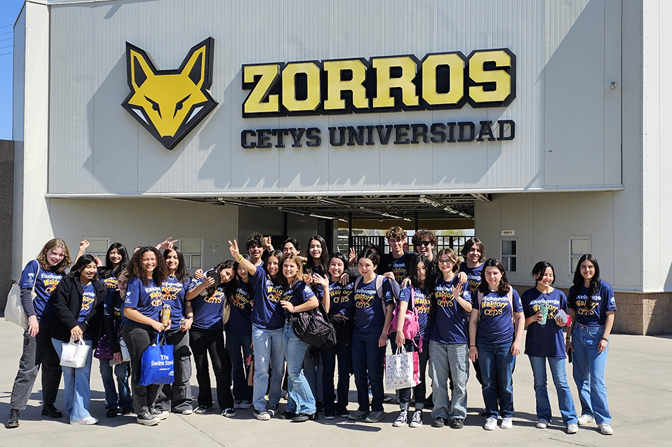 Estudiantes de California visitan y viven experiencia de clase en Preparatoria CETYS