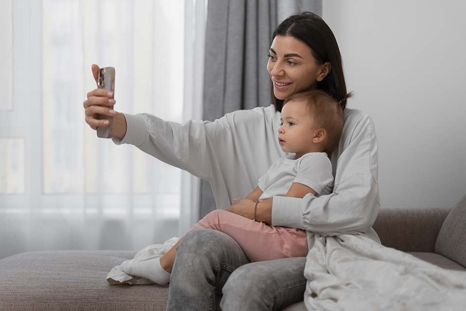 La realidad detrás de la maternidad en redes sociales