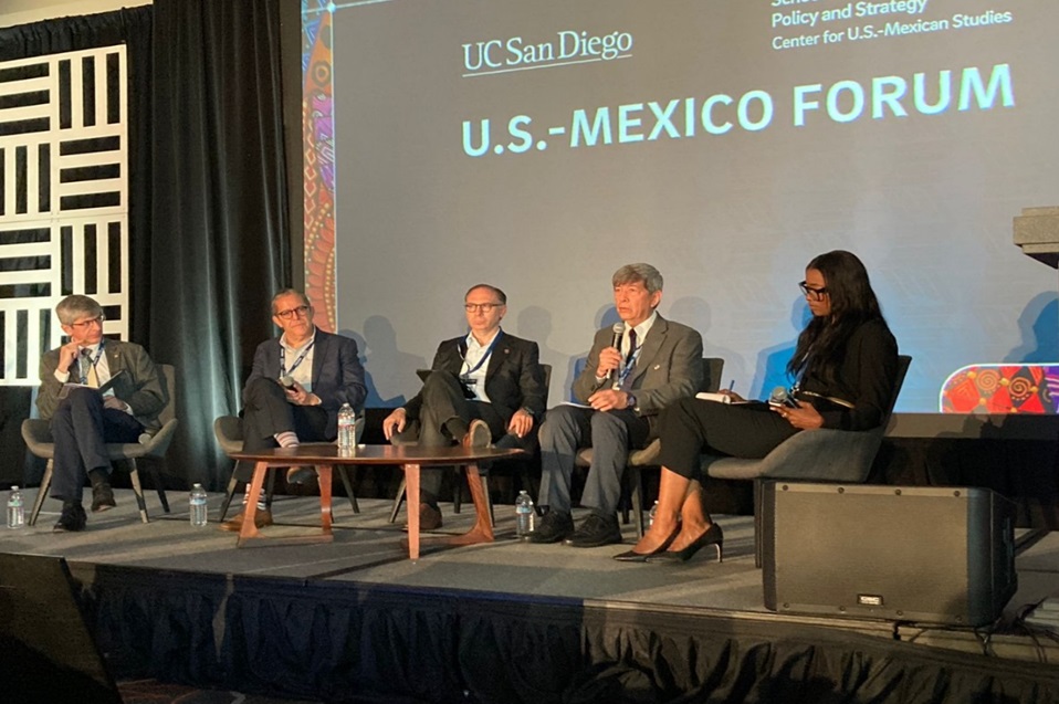 Dr. Fernando León García participa en diálogo Retos Educativos para una Norteamérica más Integrada en UC San Diego