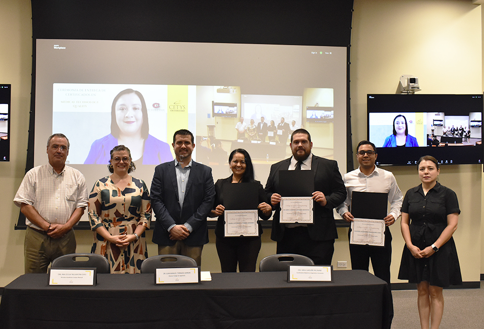 Egresados de Maestría listos para transformar la manufactura médica con un enfoque multilateral México-EUA