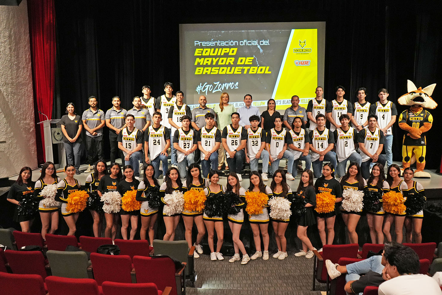 Presentan al equipo de Básquetbol varonil Colegial de CETYS Universidad