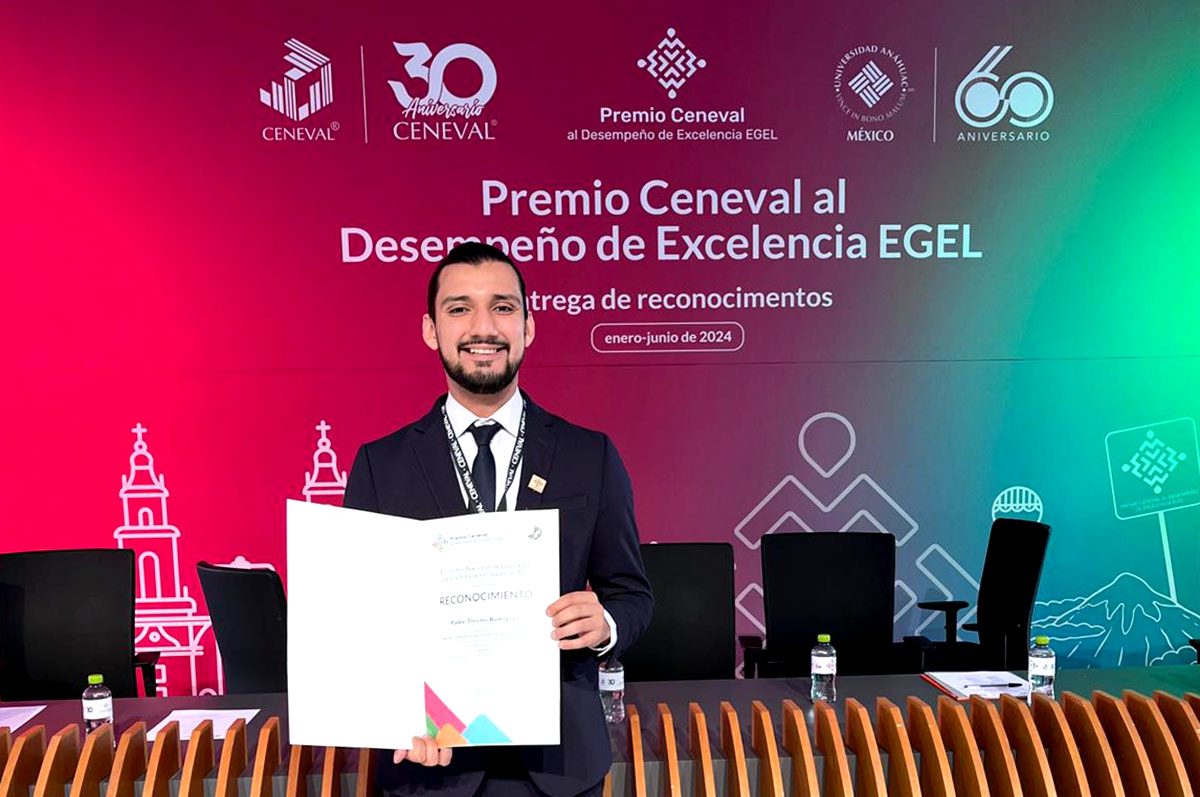 Pablo Treviño: el orgullo tecatense con Premio Nacional de Excelencia Académica (Ceneval)