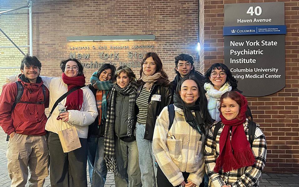 Estudiantes de psicología viven experiencia internacional en Columbia University