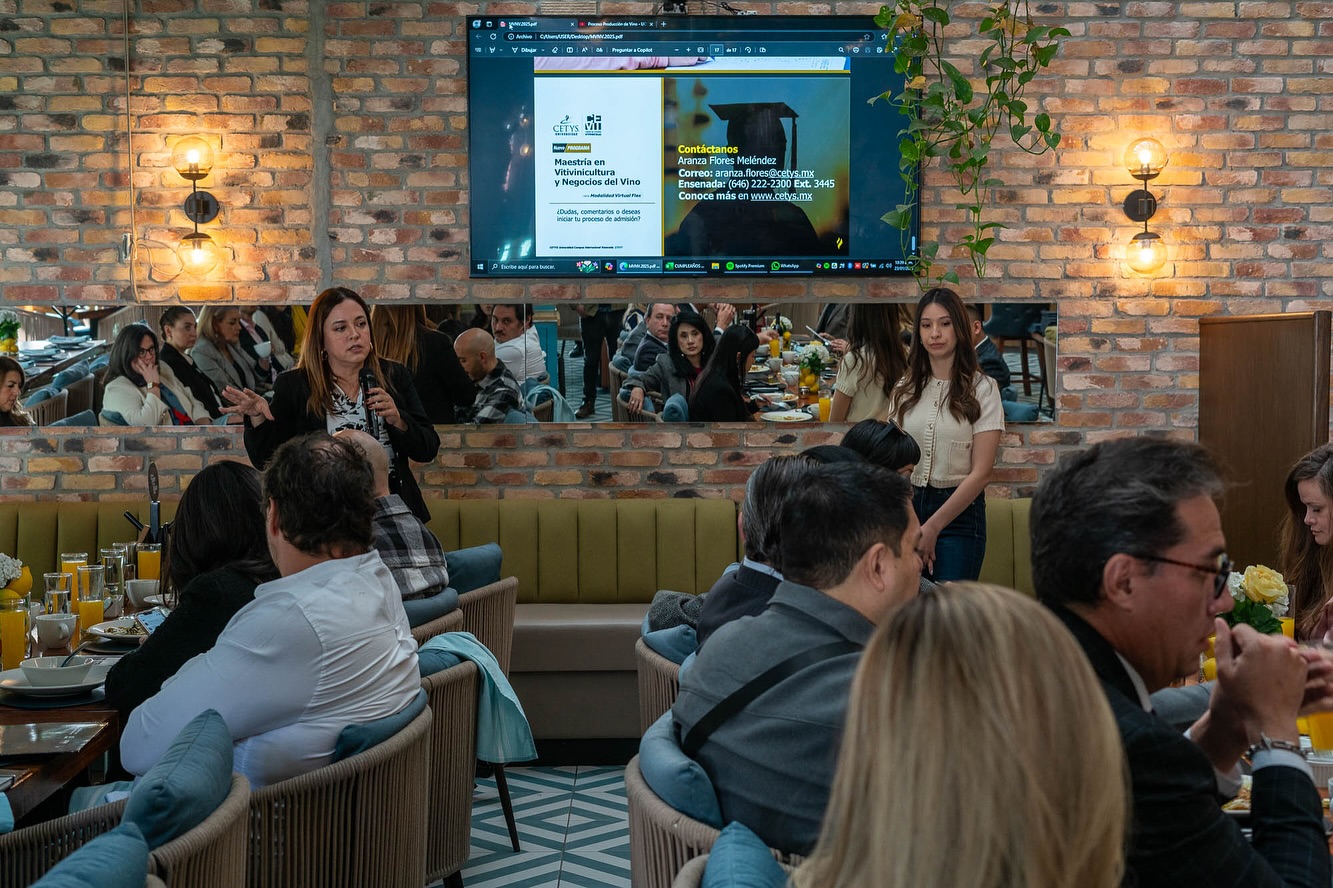 Presentó CEVIT su nueva maestría en asamblea del Consejo Mexicano Vitivinícola