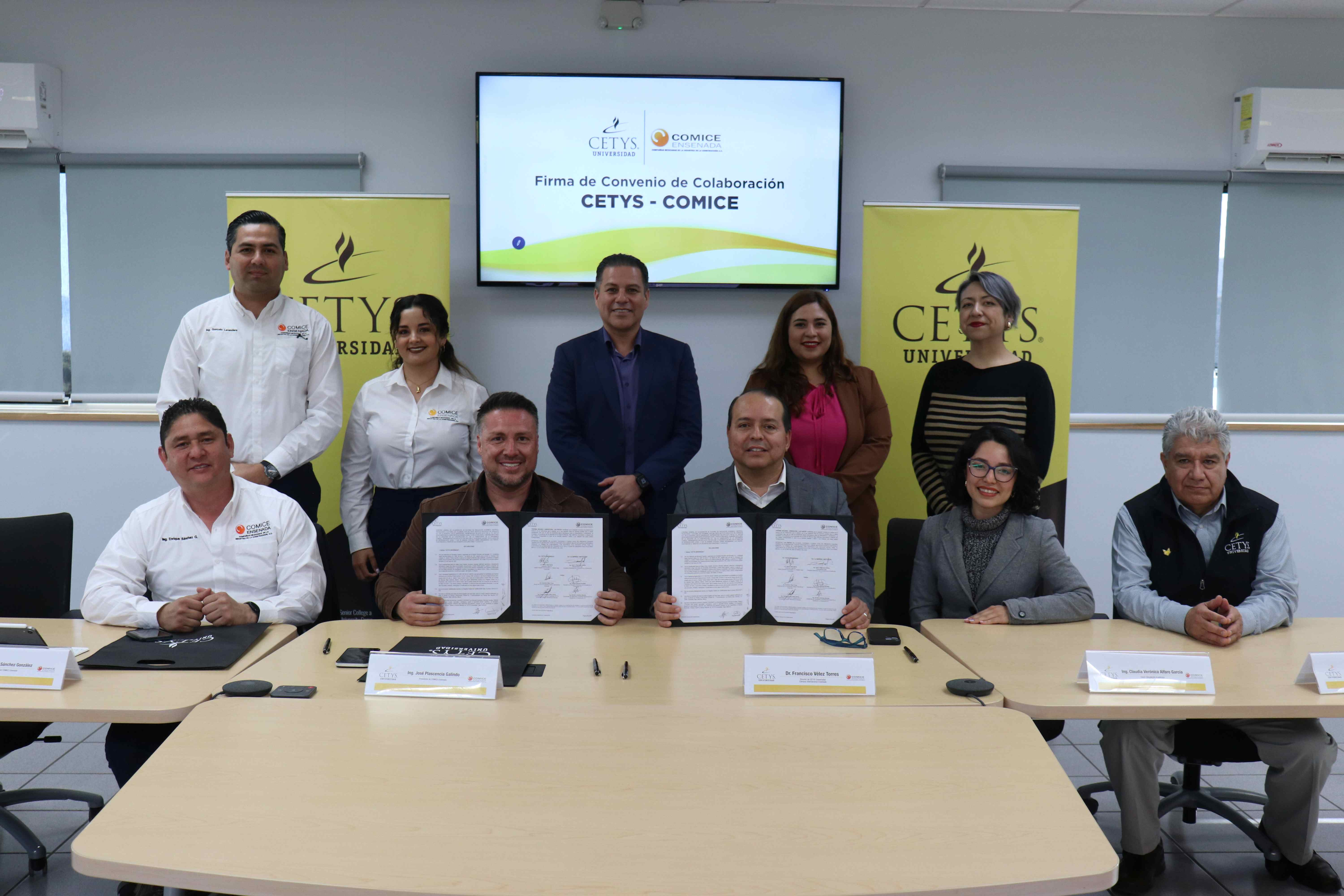 CETYS y COMICE firman acuerdo de colaboración