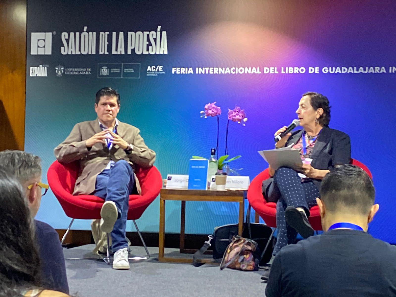 Jorge Ortega: eco del norte mexicano en el Salón de la Poesía de la FIL Guadalajara