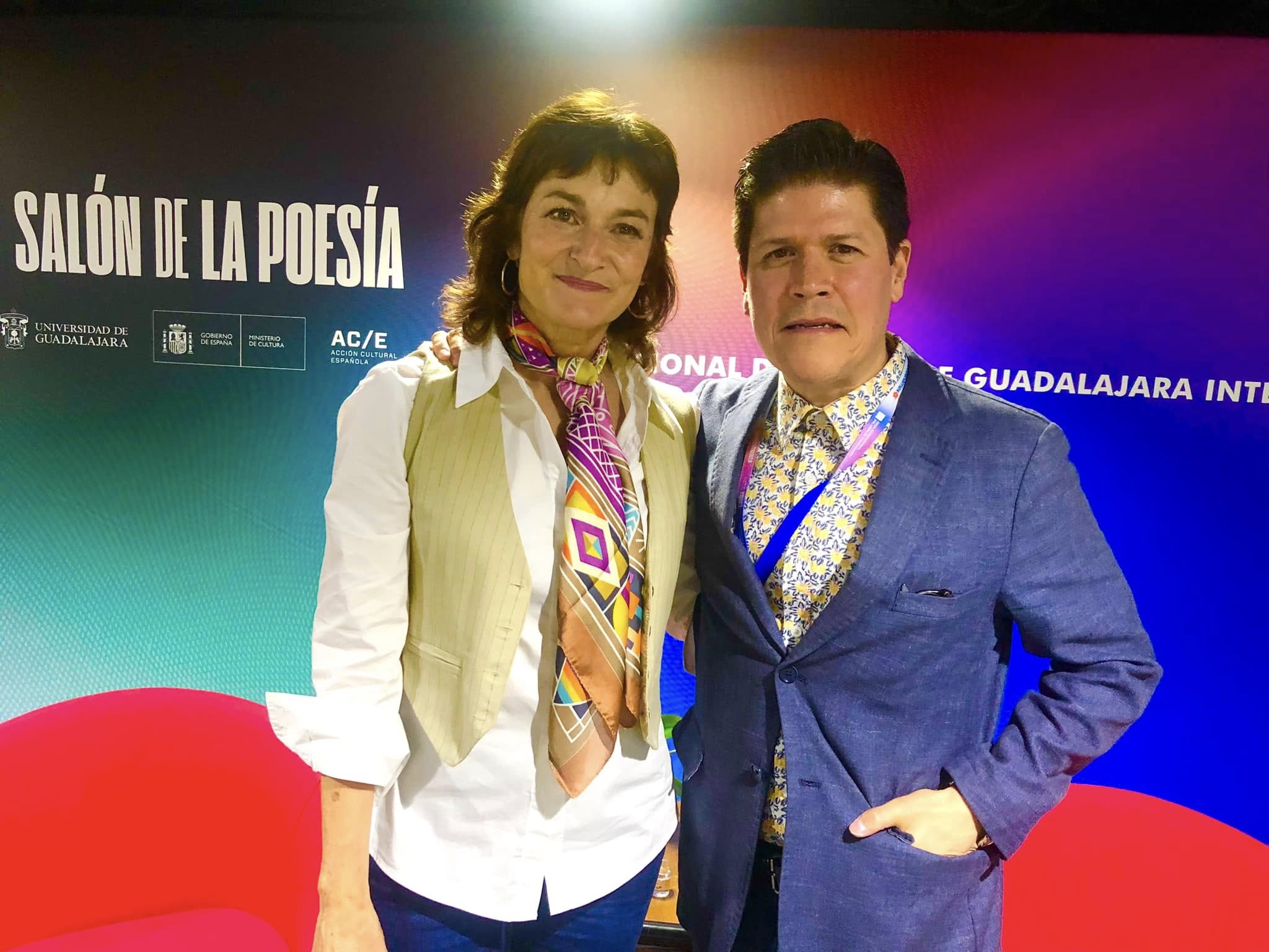 Jorge Ortega y Ada Salas.