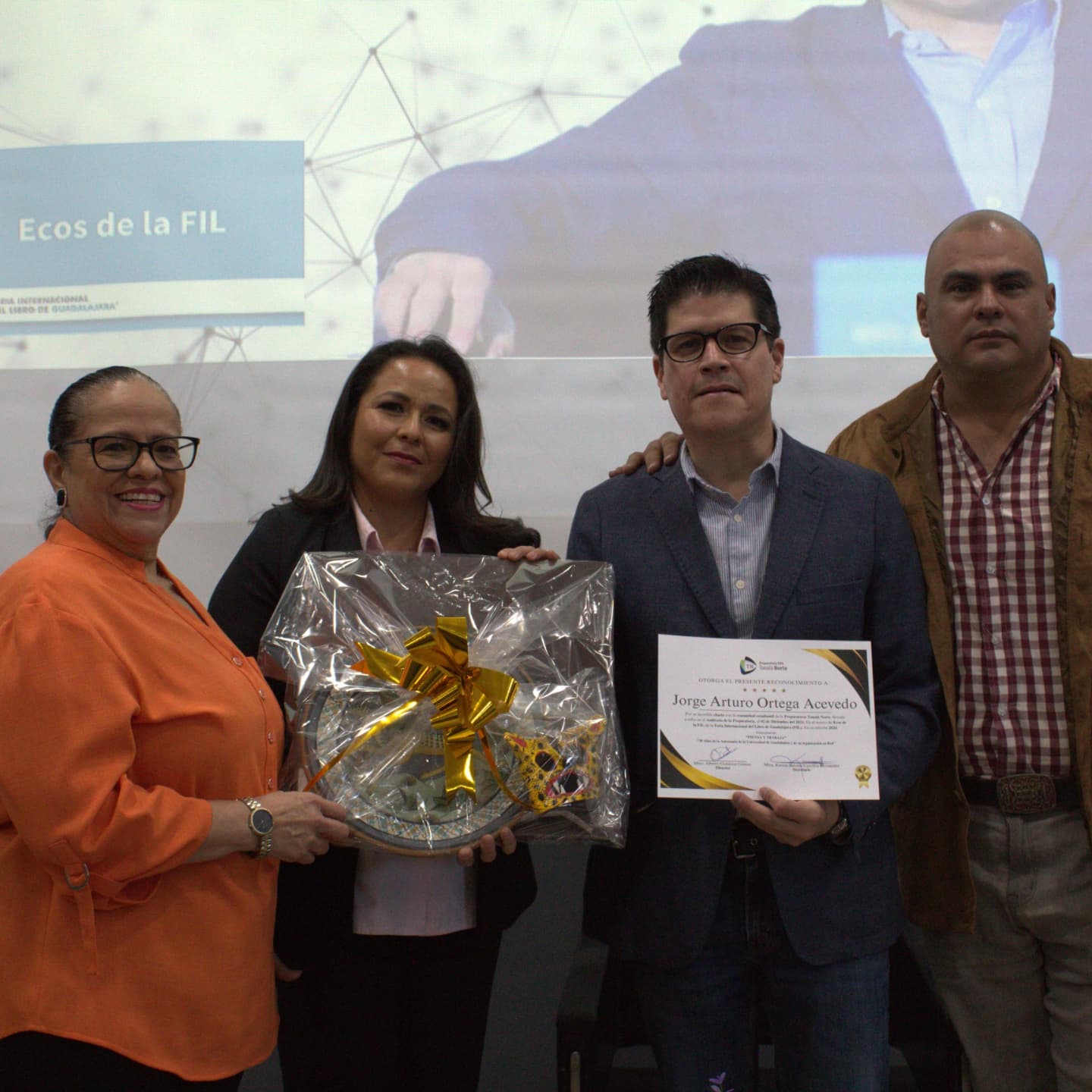 Jorge Ortega en Ecos de la FIL.