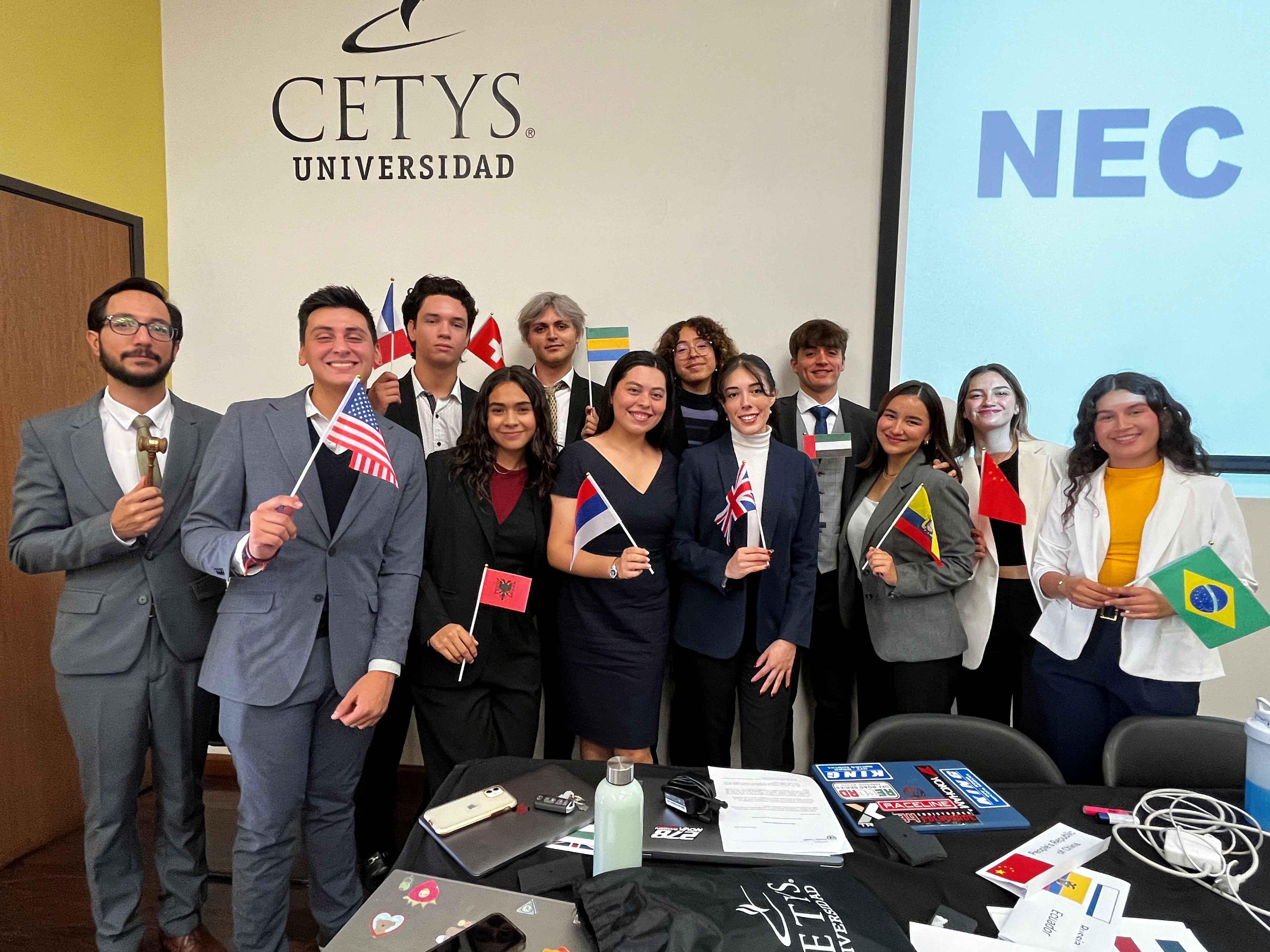 Pensar global, actuar local: así viven el MUN los estudiantes de CETYS Ensenada