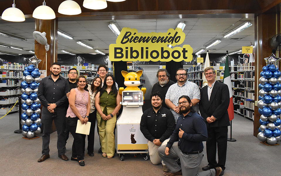 Desarrollan en CETYS primer robot bibliotecario autónomo de consulta digital IA: “Bibliobot”