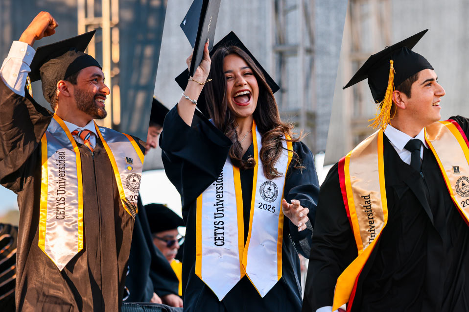 CETYS Tijuana gradúa a la Generación 2025 con visión global y mensajes de liderazgo internacional