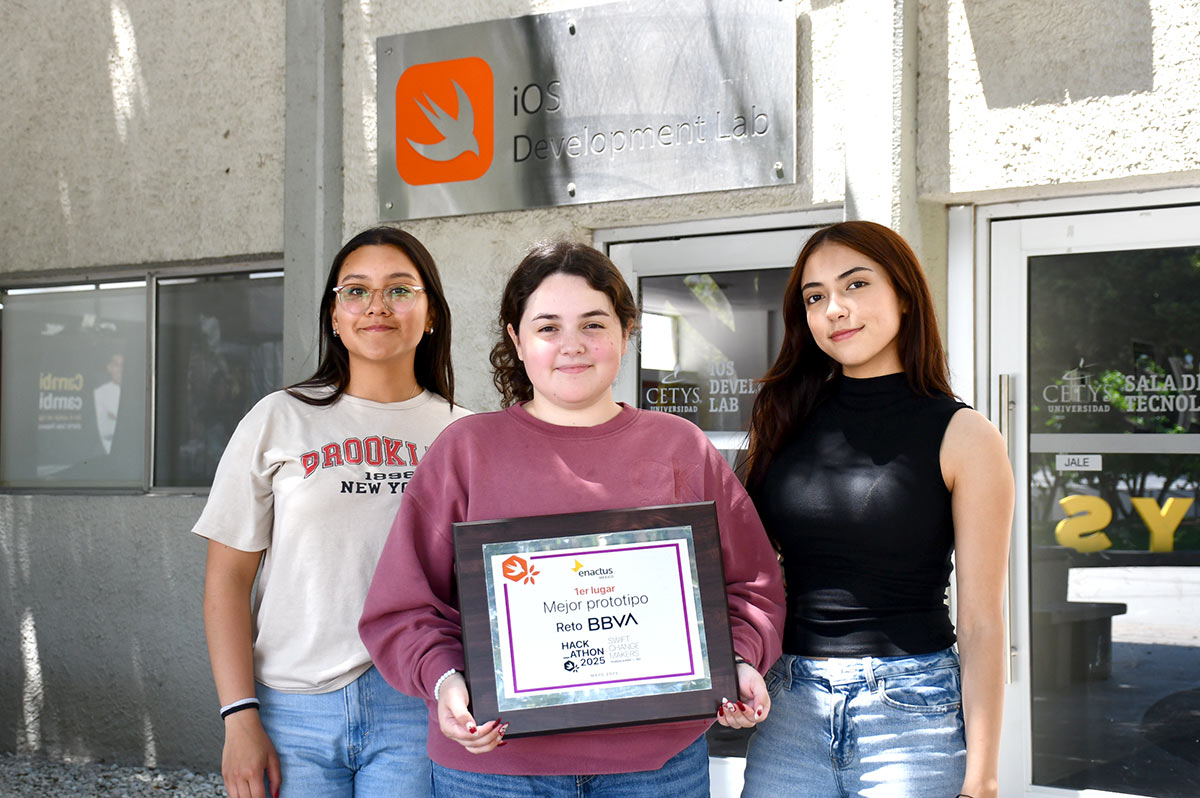 Estudiantes de CETYS Tijuana ganan 1er lugar en el Swift Change Makers National Hackathon 2025