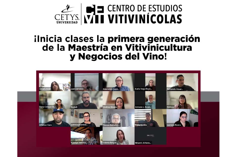 Inicia Maestría en Vitivinicultura y Negocios del Vino en el CEVIT de CETYS Universidad
