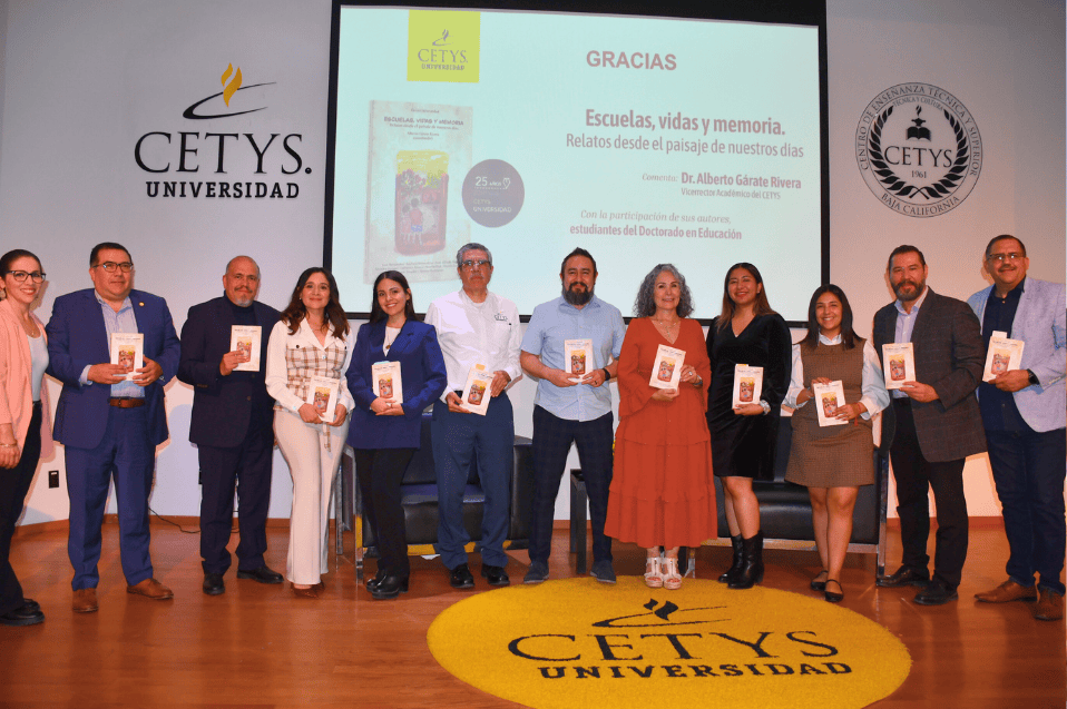 Presentan libro “Escuelas, vidas y memoria” con participación de estudiantes del Doctorado en Educación de CETYS