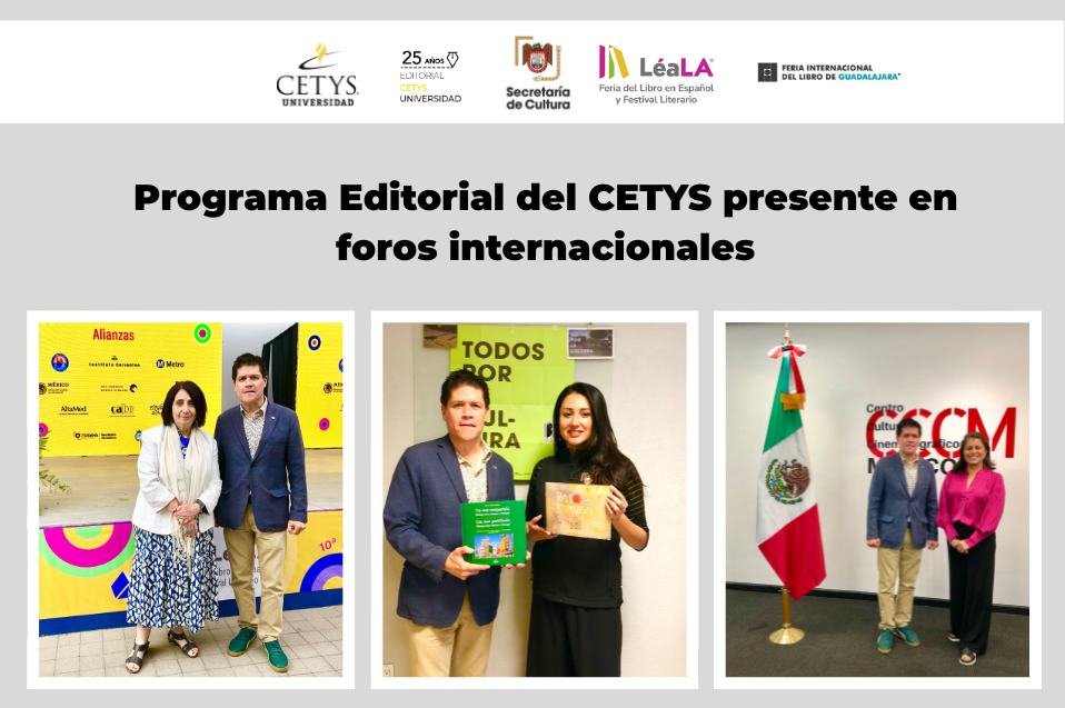 Destaca el Programa Editorial del CETYS en foros literarios binacionales