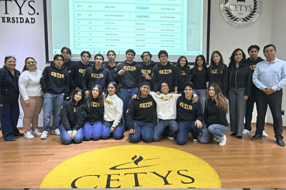 Alumnos de Preparatoria CETYS competirán en simulador bursátil en San Diego