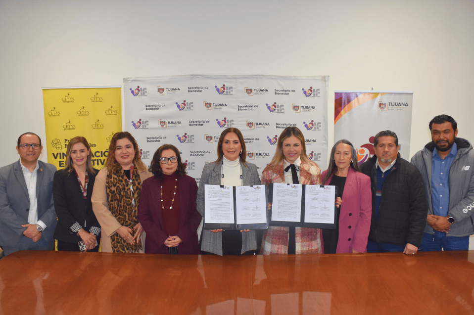 CETYS Tijuana y Sistema DIF Tijuana firman convenio de colaboración