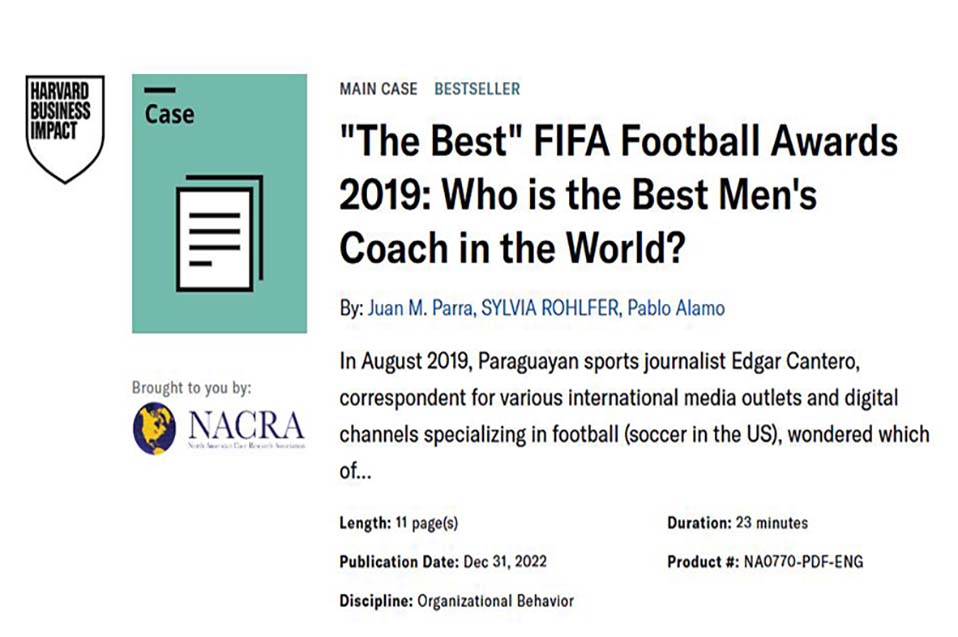 Profesor distinguido internacional de CETYS es coautor de un Best Seller Case de Harvard Business Publishing