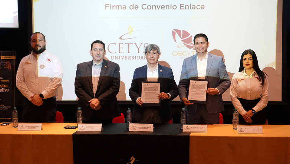 CETYS y CECyTE BC realizan alianza para impulsar el talento estudiantil en Baja California a través de becas y apoyo académico