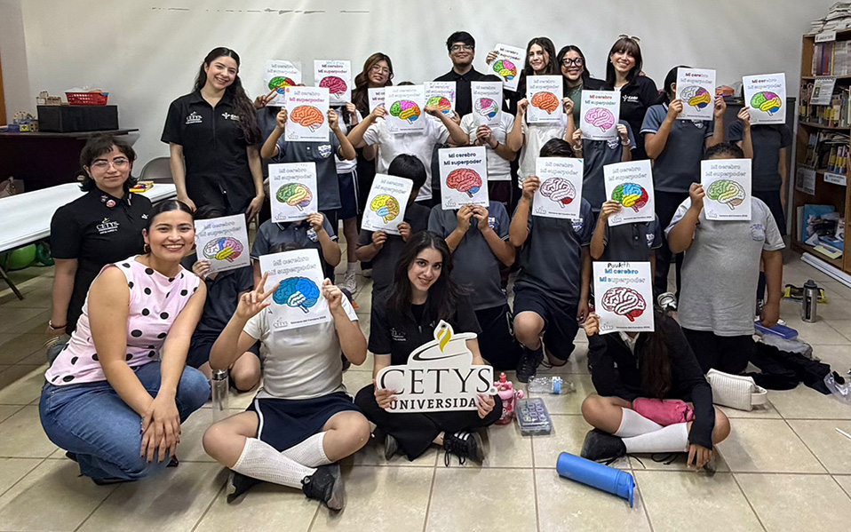 Estudiantes de psicología realizan taller “Tu cerebro en acción” en el marco de la Semana del Cerebro