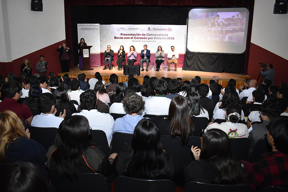 CETYS Universidad y Gobierno de Baja California impulsan la educación con la convocatoria de la beca Con el Corazón por Delante 2026