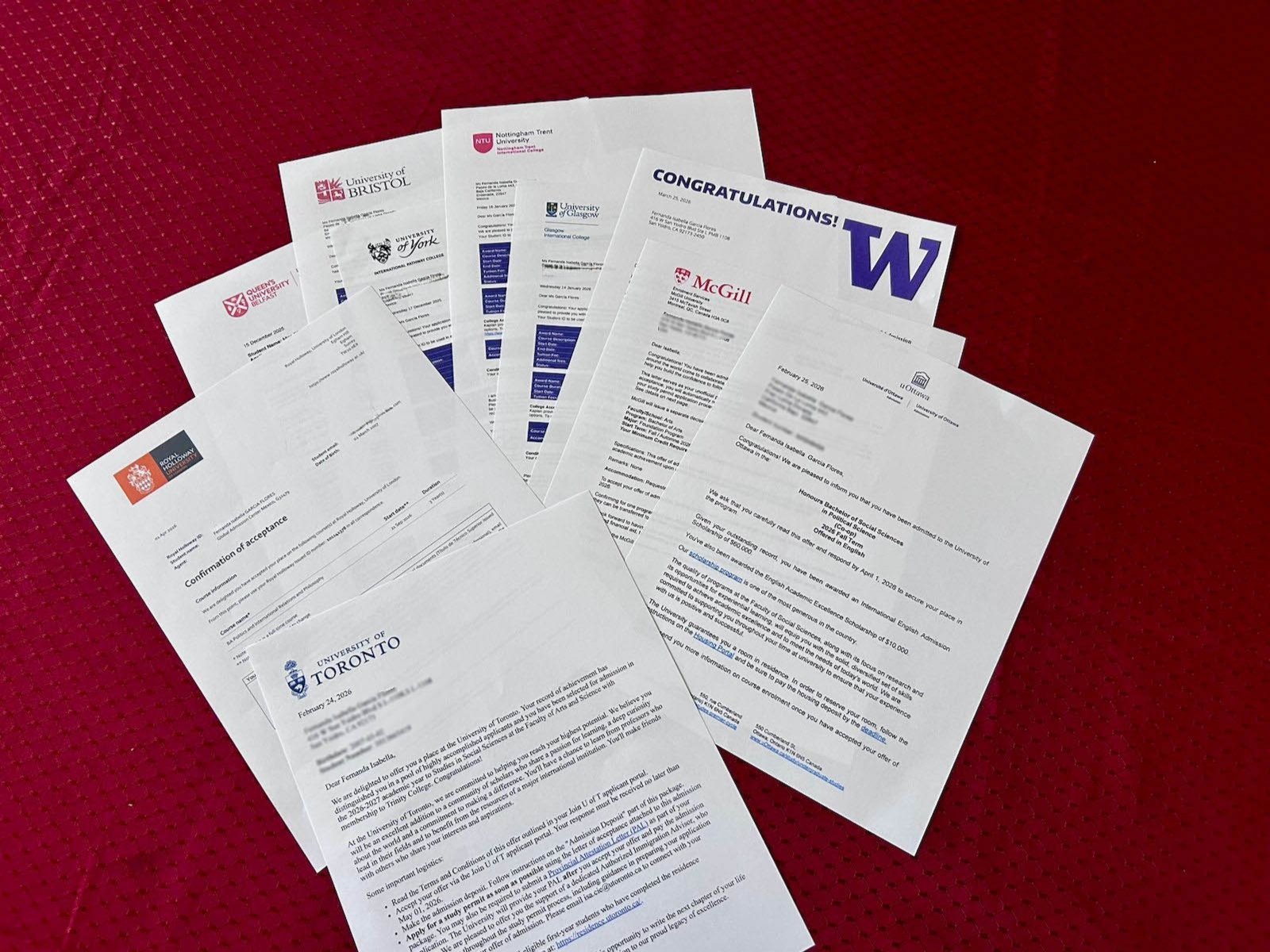 Alumna de Prepa CETYS recibe cartas de aceptación en 10 universidades internacionales de alto ranking