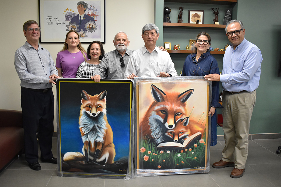 Dr. Jorge Rocha Yáñez dona obras emblemáticas a CETYS en muestra de identidad y legado institucional