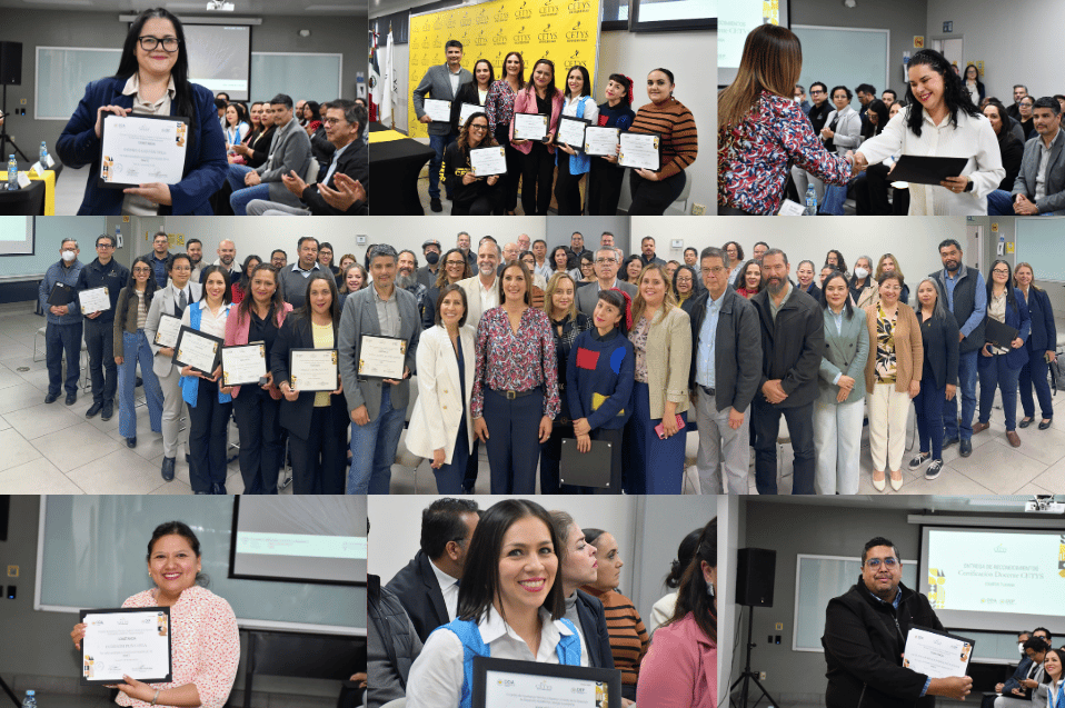 Docentes son reconocidos en la ceremonia de Certificación Docente CETYS en Campus Tijuana