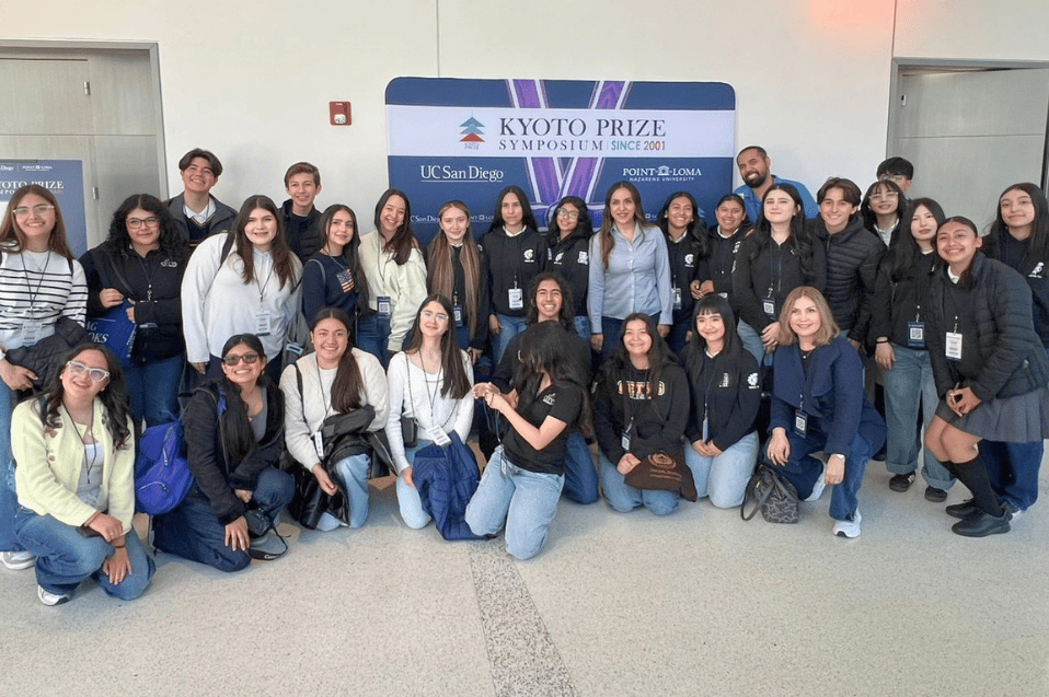 Alumnos de Preparatoria asisten al Simposium de los Premios Kyoto 2026 en UCSD