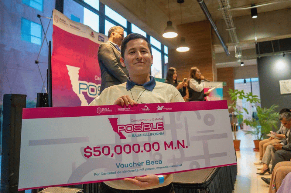 Fernando Arce, estudiante de Mecatrónica de CETYS gana primer lugar en POSiBLE BC y avanza a la etapa nacional