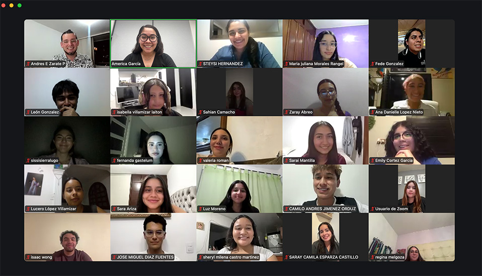 Alumnos de Psicología fortalecen su formación global mediante proyecto COIL con Colombia