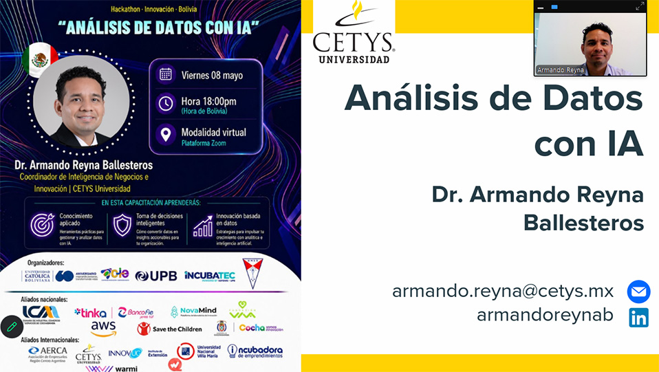 Docente de CETYS participa como mentor en el hackathon Cochatech 2026